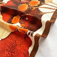 Vista 257 de FONYVE - Pañuelo de satén sedoso de tamaño mediano para mujer, cuadrado, 27.5 x 27.5 pulgadas