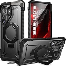 SUPCASE for Samsung Galaxy S26 Ultra Case with Kickstand (Unicorn Beetle Grip), [Wireless Charge Compatible] [Military-Grade Protection] Heavy-Duty Magnetic Phone Case for S26 Ultra 6.9 Inch, Dark