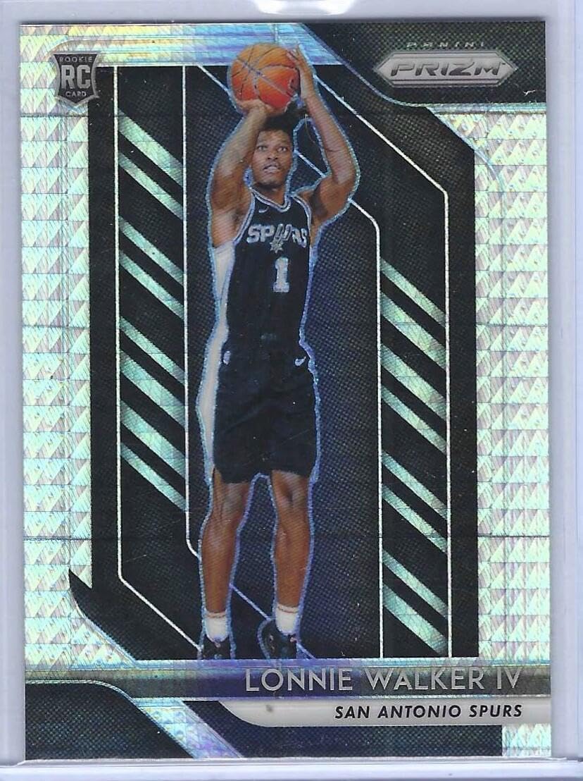 Lonnie Walker Iv 2018-19 Panini Prizm Silver Hyper Prizm Rookie Rc #251 - Basketball Cards