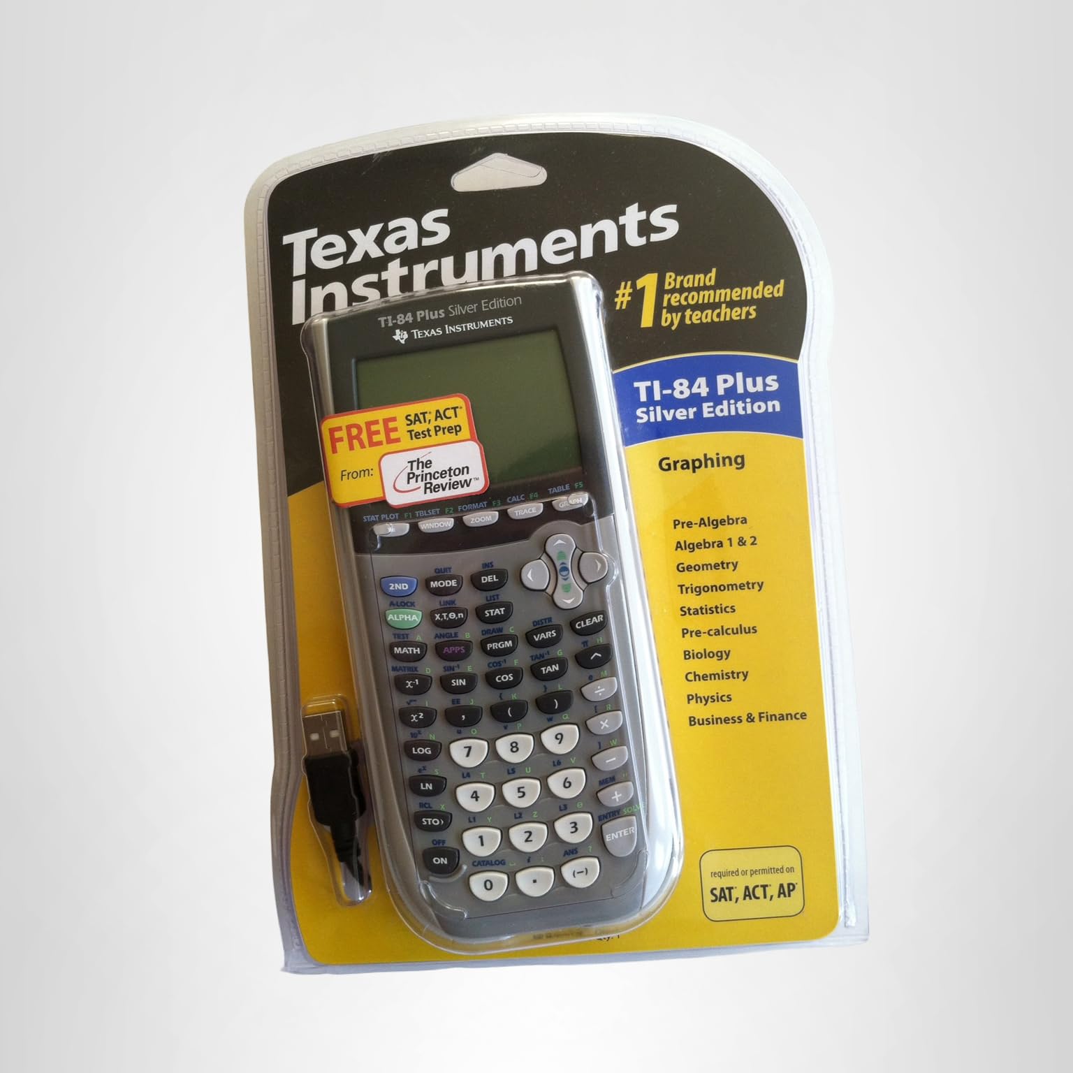 Amazon.com: Texas Instruments TI-84 Plus Silver Edition Graphing