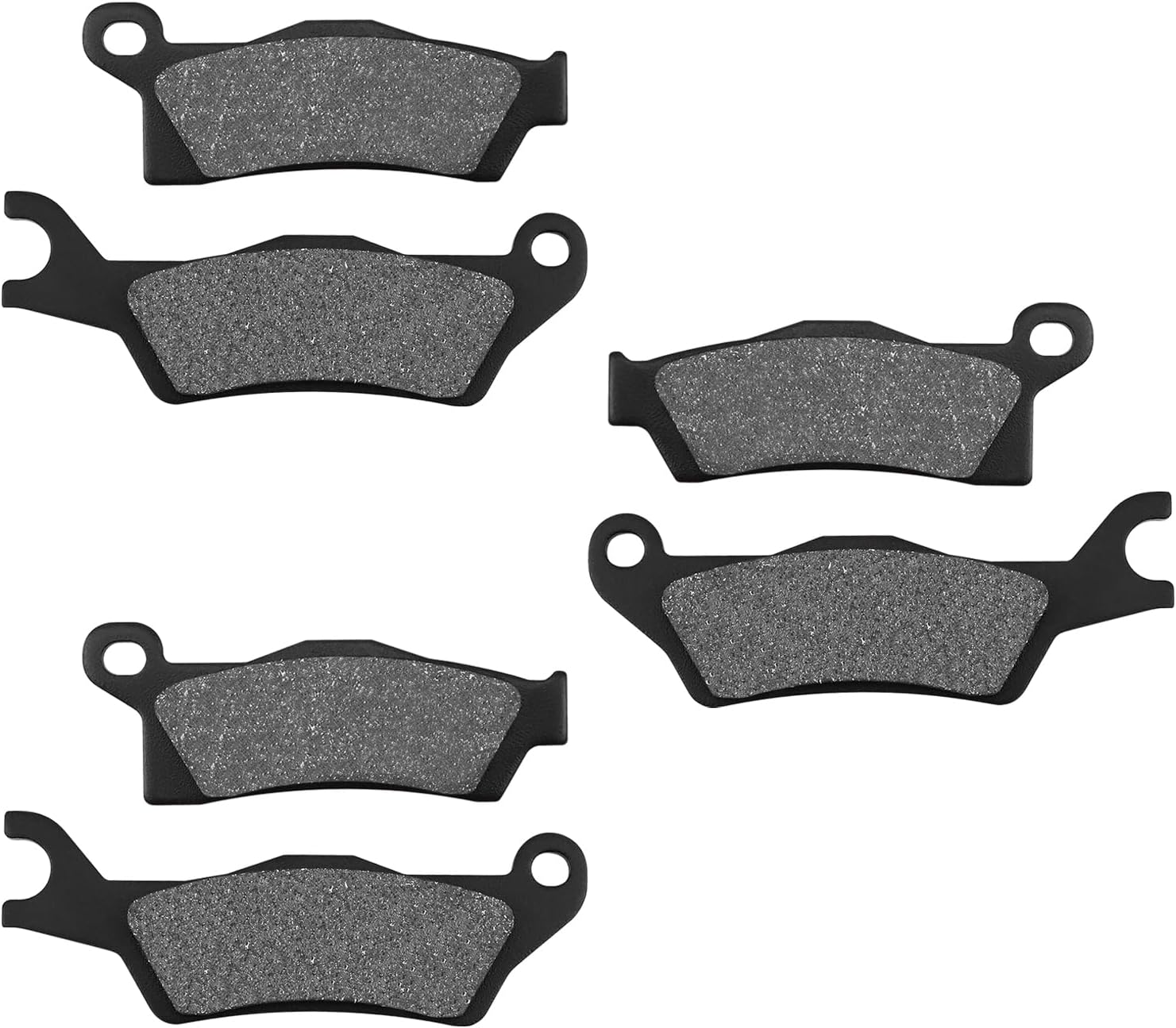 Outlander 450 Brake Pads for Can Am Outlander 450 500 570 650 800R 850 1000 XMR EFI XT XT-P DPS Max 2013-2021 OEM 705601014 705601015, Front and Rear
