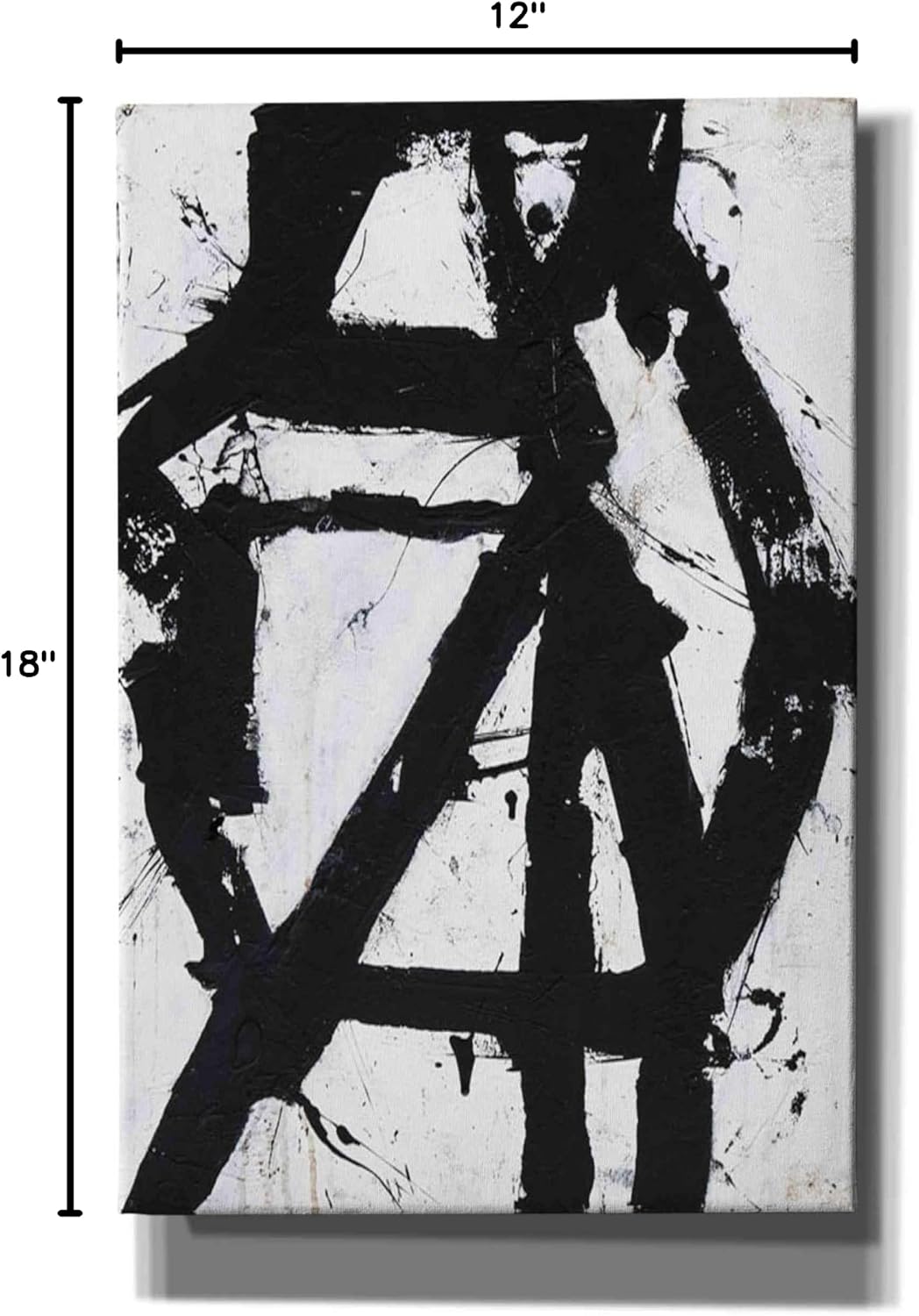 Epic Graffiti 'Ace of Spades I' by Erin Ashley Canvas Wall Art, 12"x18"