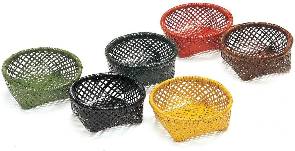 Yamashita Crafts (Yamasita craft) Petals Round Basket Little Women 80101005