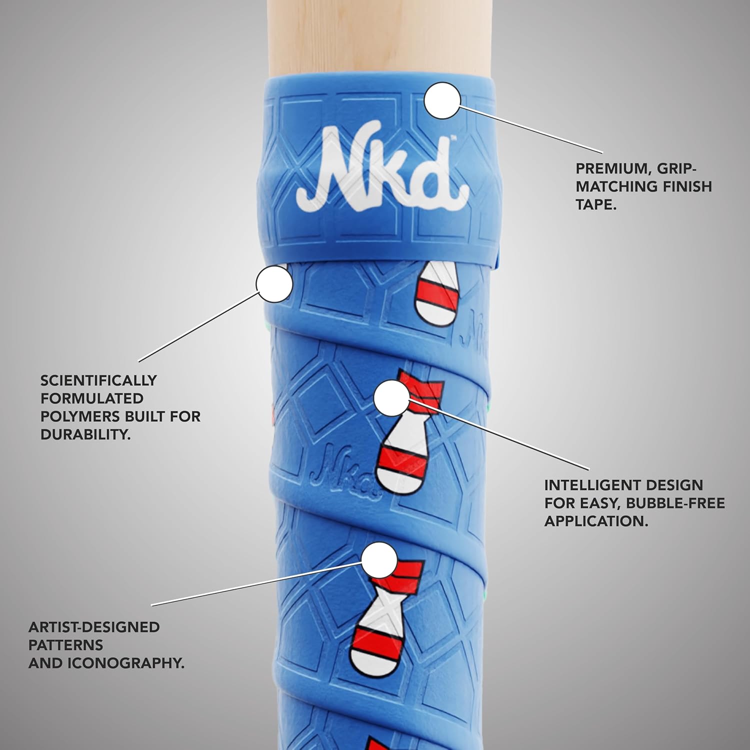 Naked Grips Iconic Collection | 1mm Baseball & Softball Bat Grips thumbnail
