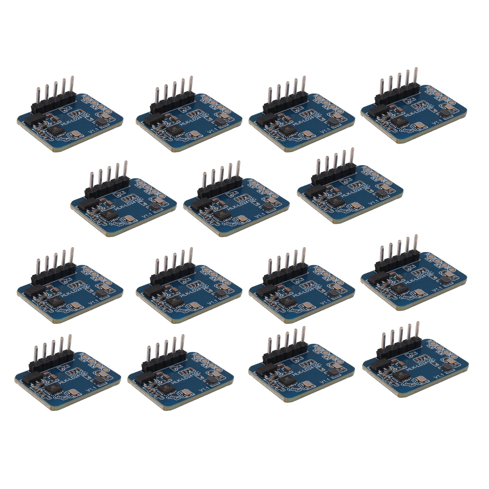 15 unidades 24 G mmWave HLK-LD2410C Human Presence Radar Sensor de Movimiento Módulo de Detección de Movimiento