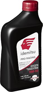 Idemitsu 15w40 Pro Racing Synthetic Motor Oil, 1pk - Car Oil 15W-50 Full Synthetic Engine Oil, Automotive Engine Car Oil