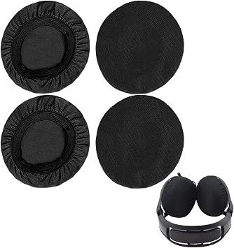 2 Pairs(4 Pcs) Headphone Ear Covers Replacement Headset Ear Covers Reusable