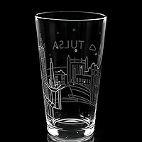 Vista 69 de AMSTERDAM NETHERLANDS SKYLINE Engraved Pint Beer Glass Minimalist City Sky Line Full Wrap Engraving Great Gift Idea!