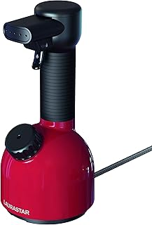 Laurastar(ローラスター) 加圧式除菌脱臭スチーマー[高圧スチーム/花粉除去/ウール、カシミヤ、シルク、レーヨン対応/コンパクト/ハンディタイプ] IGGI レッド