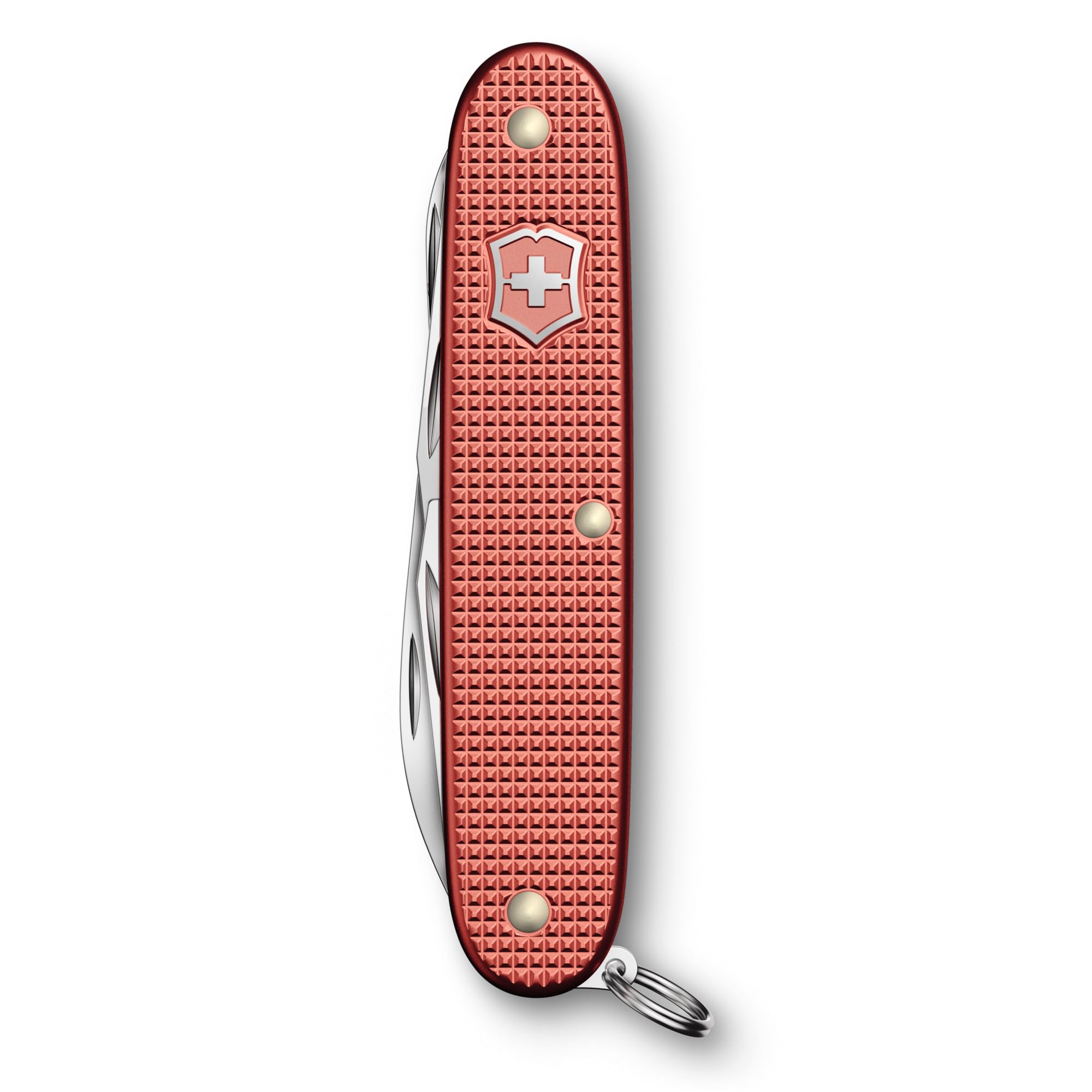 Victorinox coltellino svizzero Pioneer X Alox Limited Edition 2025, multitool, coltellino svizzero, 9 funzioni, lama, cacciavite, rosso