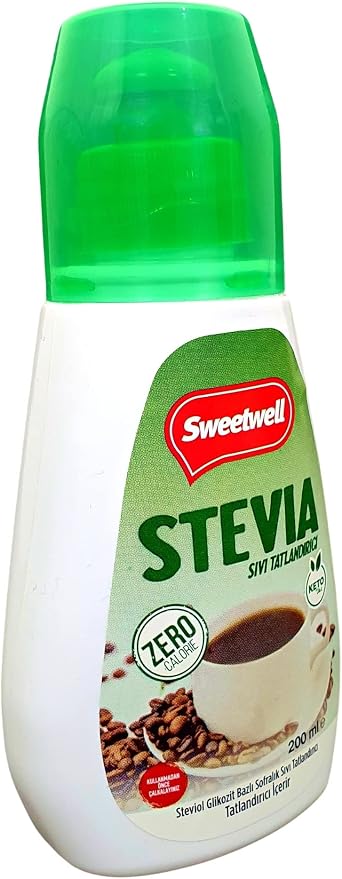 Sweetwell Stevia Liquid Sweetener Zero Calories 200 ML