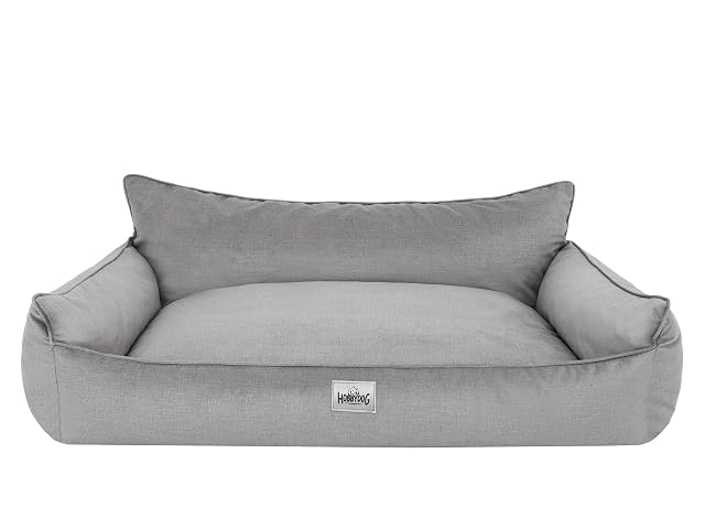 Bjird Cama Perro - Cuna para Perros para Dormir, con Funda de Cordura Extraíble (Lavable a 30°)