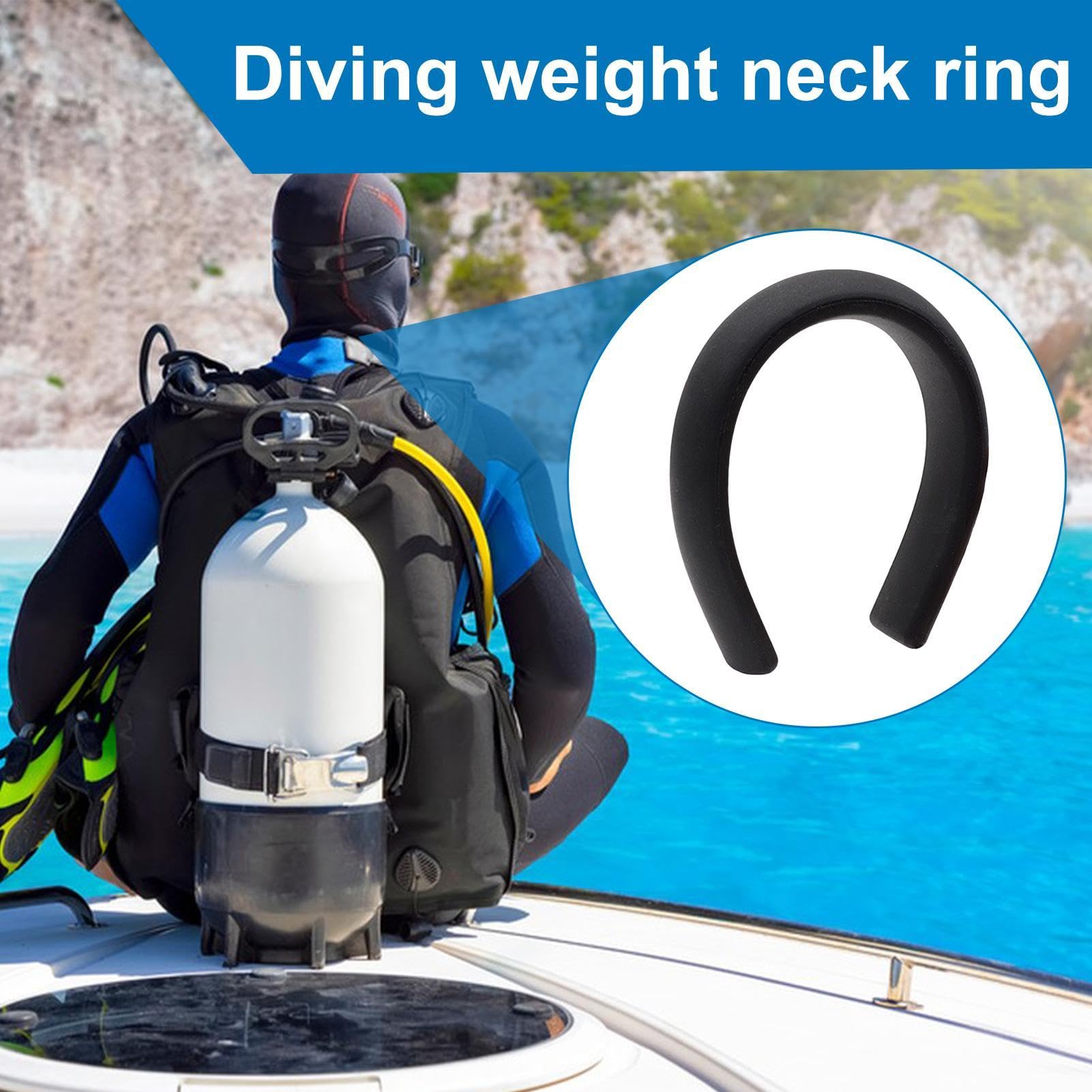 da Immersione | Collare Anti-Scivolo per Attrezzatura Sub | Da Piscina Subacquei In Piombo Morbido Flessibile | Per Donne, Amanti Sport Acquatici, Appassionati, Principianti, Laghi Stagni Piscine