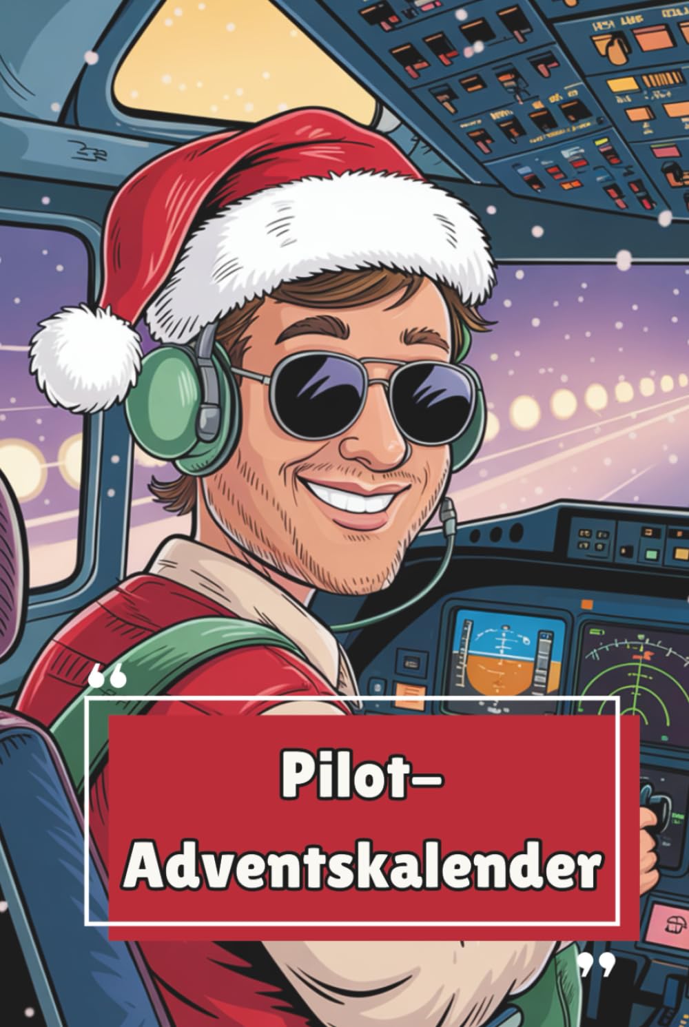 Cockpit-Adventskalender – Das Geschenk für Pilot:innen & Vielflieger – 24 Tage voller Humor, Reisewissen & Rätsel