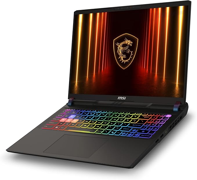 MSI Vector 16 HX AI A2XWHG-426IT, Notebook Gaming 16" QHD+ 240Hz, Intel Core Ultra 9 275HX, Nvidia RTX 5070 Ti 12GB GDDR7, 1TB PCIe4, 32GB RAM DDR5 6400MHz, WiFi 7, Win 11 Home [Layout e Garanzia ITA]