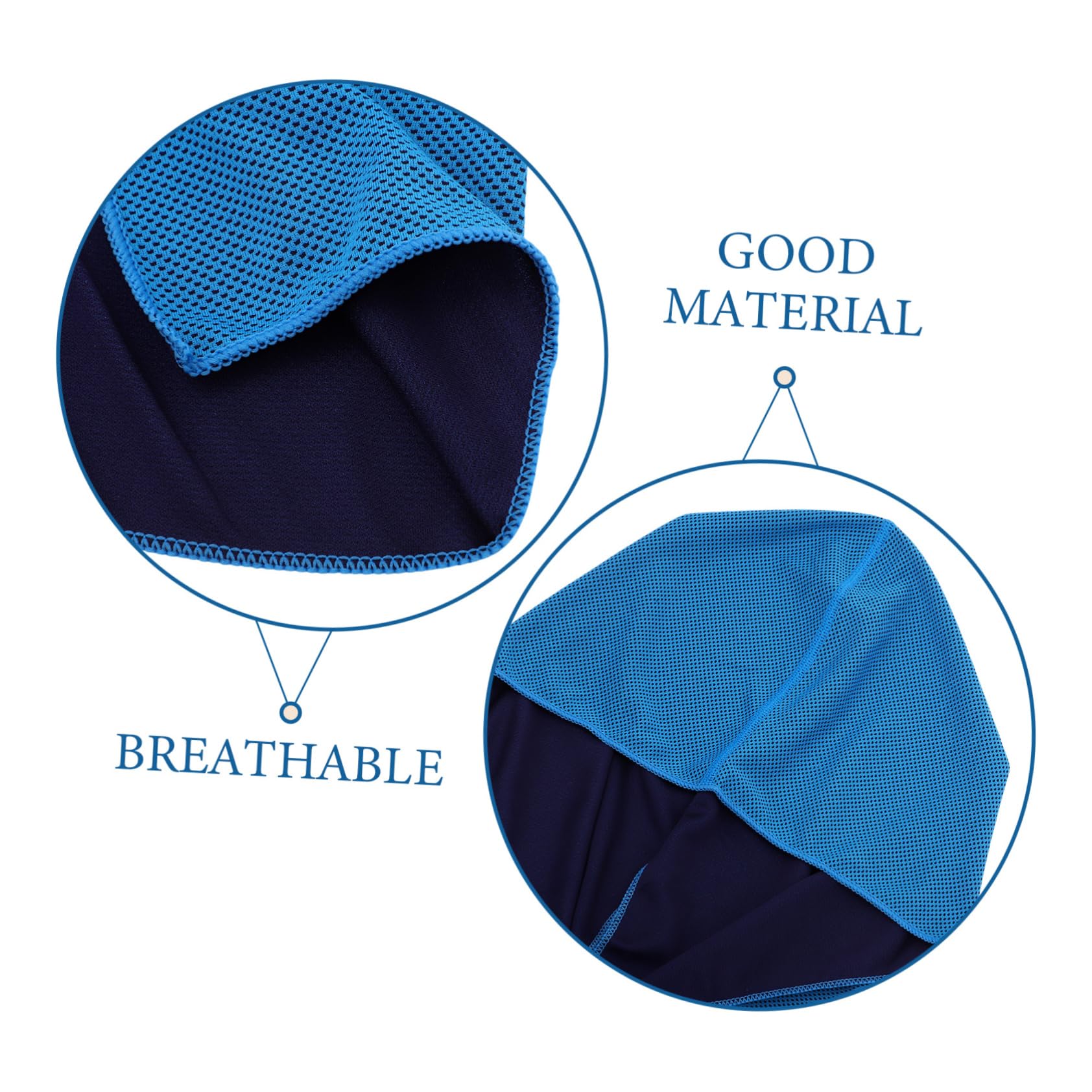 Solaire pour Cyclisme Cagoule Rafraîchissante à Usage Extérieur pour Randonnée Activités Protectrice Respirante Rafraîchissant Ciel