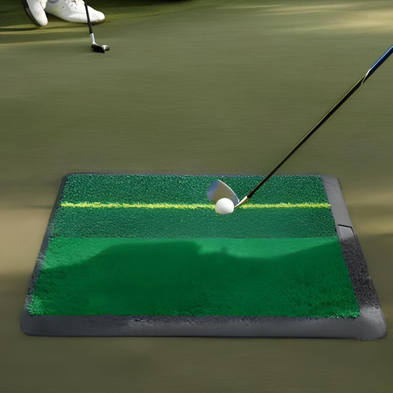 Alfombra de Golf para Práctica Césped Artificial 30x40 cm para Interior