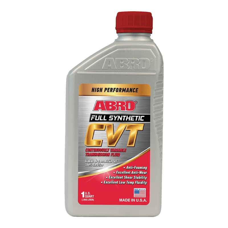 Fluido para transmissão CVT totalmente sintético ABRO AT-CVT-QT – 946 mL