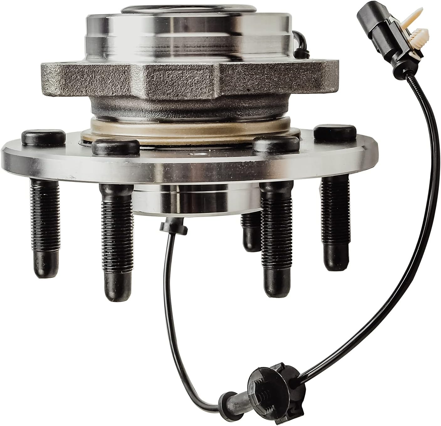 Detroit Axle - 2 Front Wheel Bearing Hub Assembly 4WD for 2014-2018 Chevy Silverado 1500 Sierra 1500, 2015-2020 Suburban Tahoe, GMC Yukon XL, Cadillac Escalade, 17-19 XTS, w/ABS & 6-Lug - Image 6