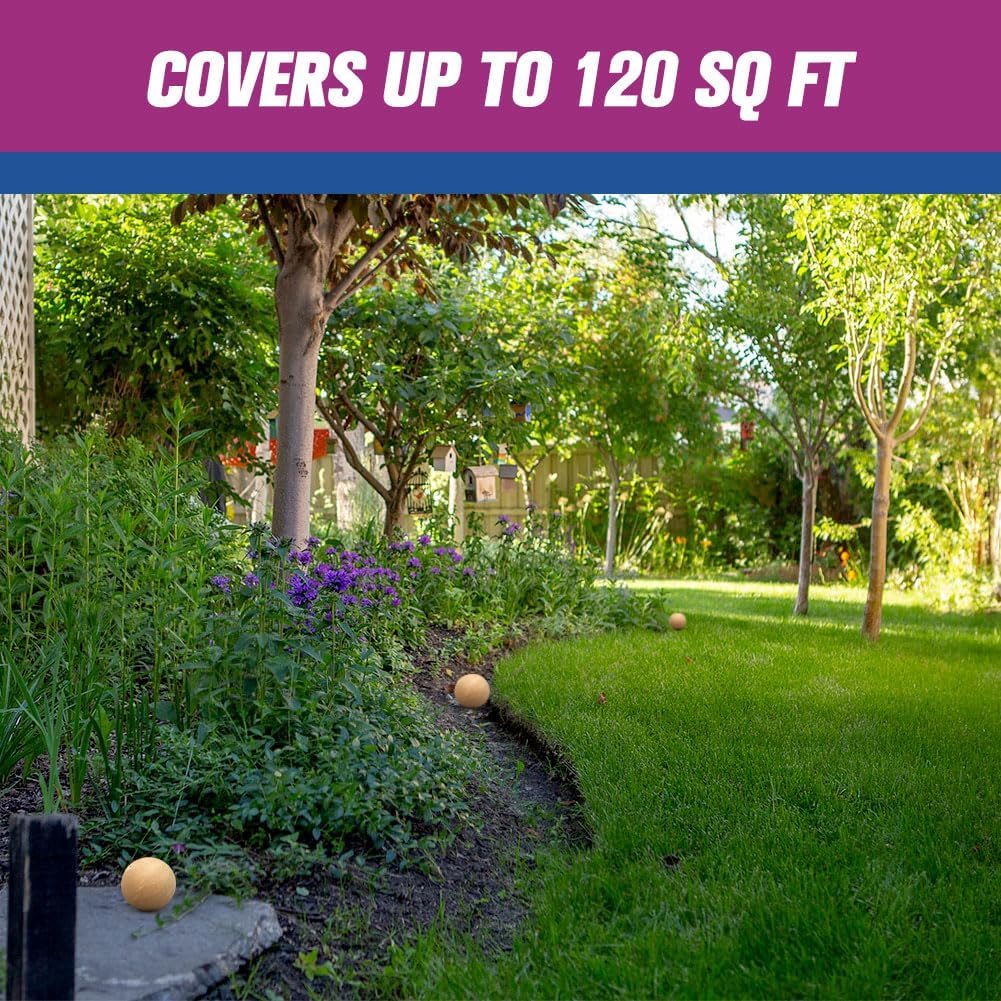 Squirrel Repellent Outdoor Garden, Chipmunk Repellent, Natural for Indoor & Outdoor Use, Keeps Squirrels Away from Gardens, Bird Feeders, Attics & Garages – 8 Pack - Image 6