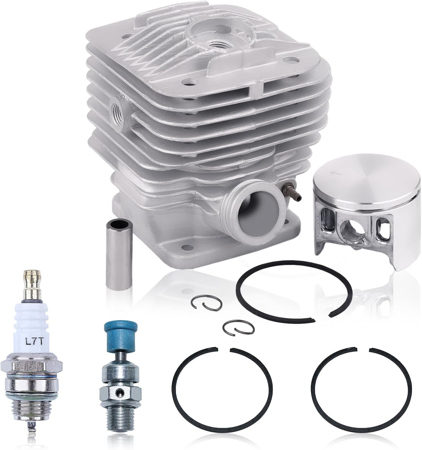 50MM Cylinder Piston Spark Plug Kit For DPC7310 DPC7311 DPC7300 DPC7301 Wacker BTS1030 BTS1035 Dolmar 7300 7311 Diamond SC-7312XL Concrete Cut off Saws