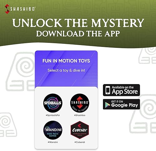 Miniatura 20 de SHASHIBO Caja de cambio de forma de tortugas ninja mutantes adolescentes – Cubo magnético STEM que se transforma en más de 70 formas, descarga