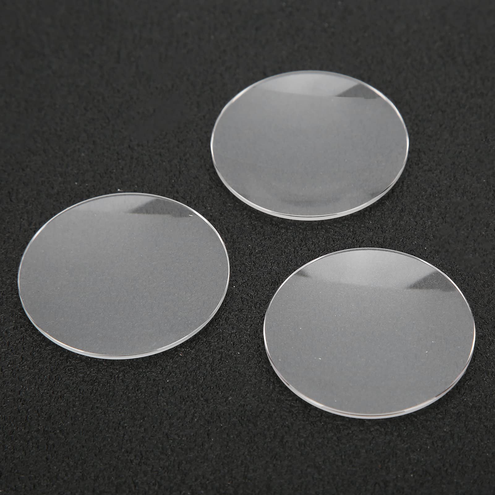 Saphirkristall-Uhrenglas-Ersatz, kratzfest, langlebig, einzelnes gewölbtes Uhrenglas für Uhrenreparatur-Profis, 37,5 mm, 38 mm, 38,5 mm, 3 Stück