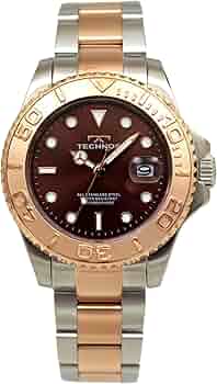 Amazon.co.jp: [テクノス] 腕時計 デイト 100周年記念モデル T9C29AP