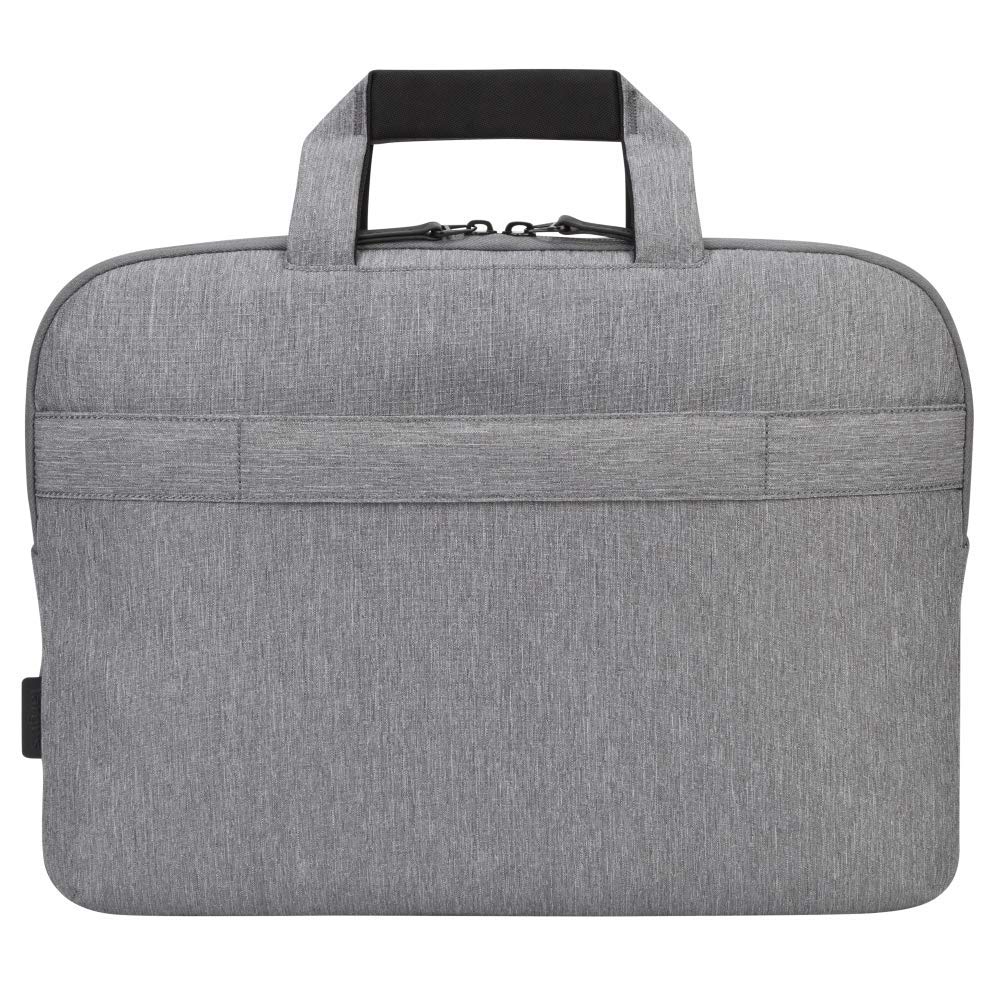 Targus CityLite Pro Modern Slim Laptop Travel Briefcase with Protective Sleeve for 12-Inch to 15.6-Inch Laptop, Grey (TBT919GL)