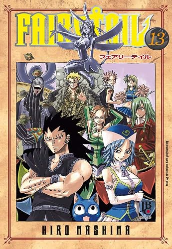 Fairy Tail vol. 13 — capa da edição JBC