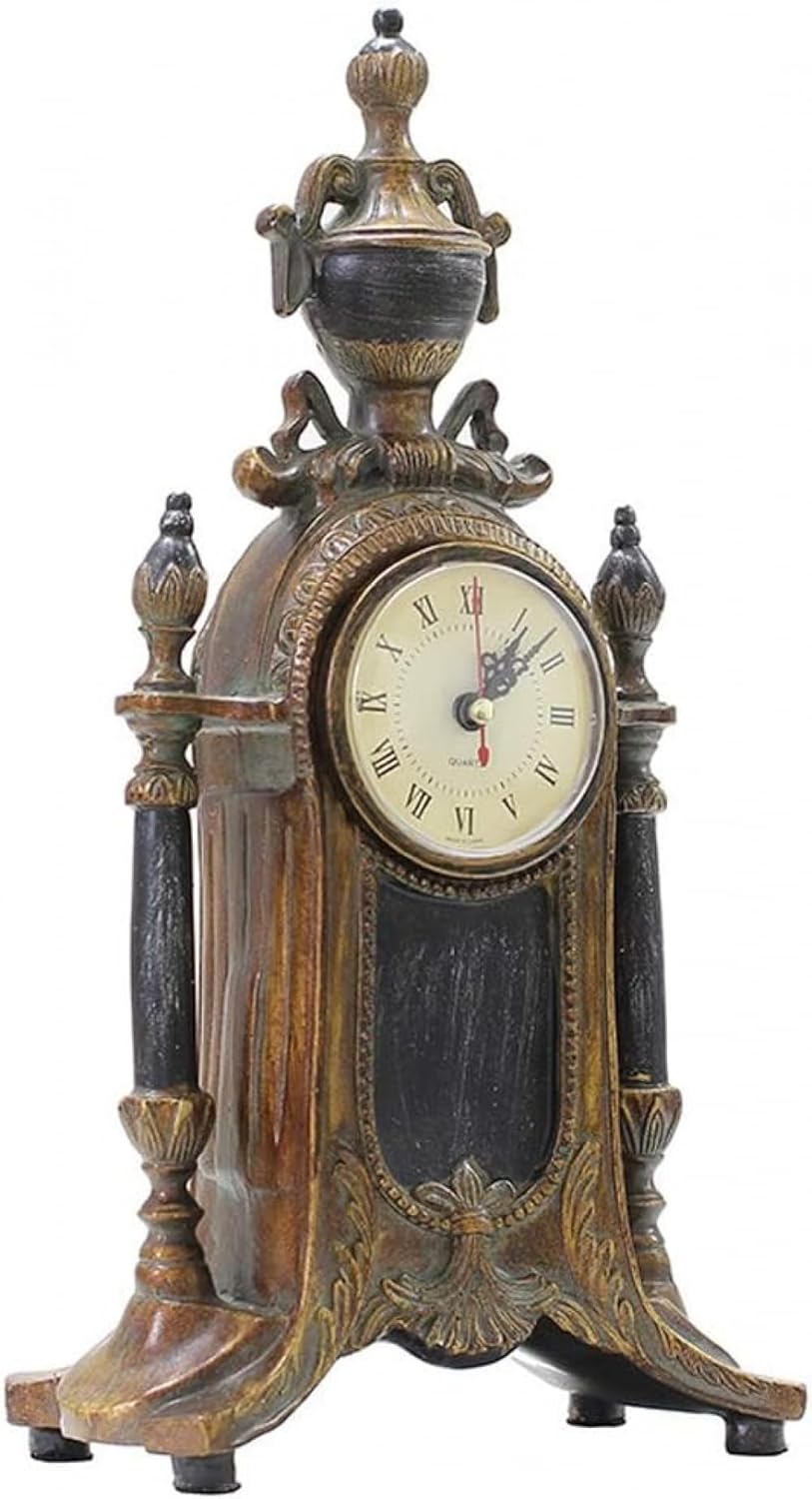 Desk Desk European Watch Living Room Decoration Sitting Retro Imitation Copper (A)