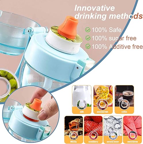 Miniatura 4 de 1 unidad de cápsulas de sabor para botella de agua Alr Up, cápsulas de sabor aromático afrutado para botella de bebida Alr con accesorios de