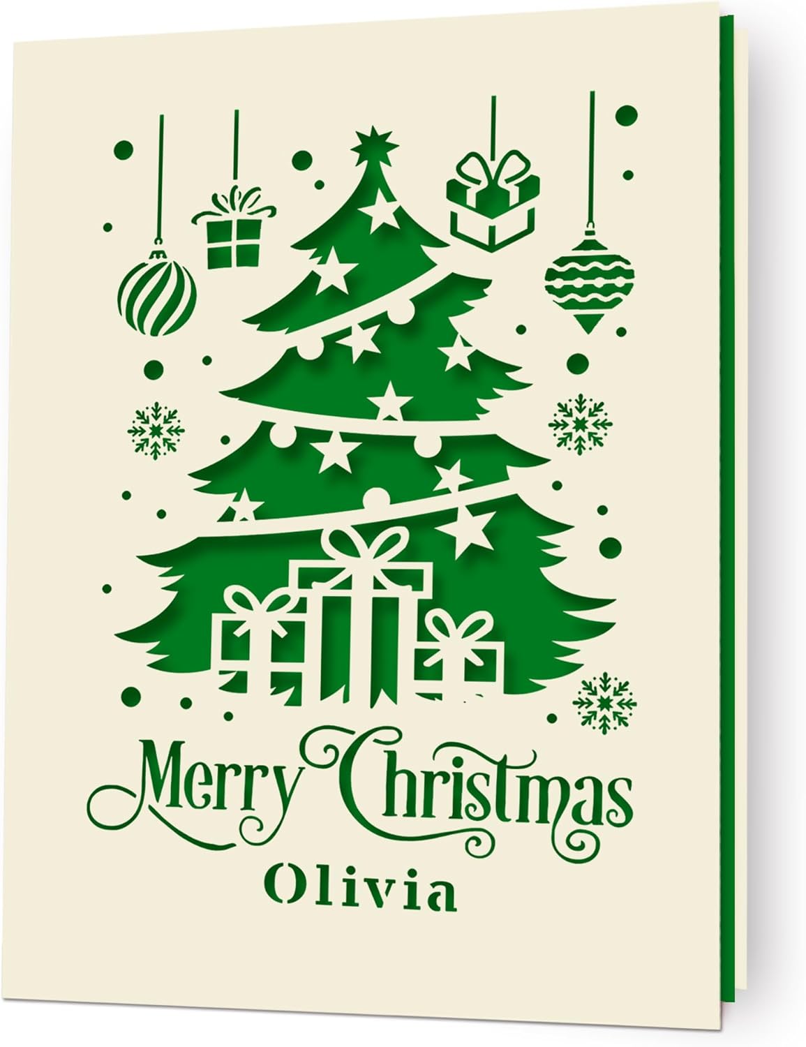 EDSG Christmas Cards Personalized Merry Christmas Cards