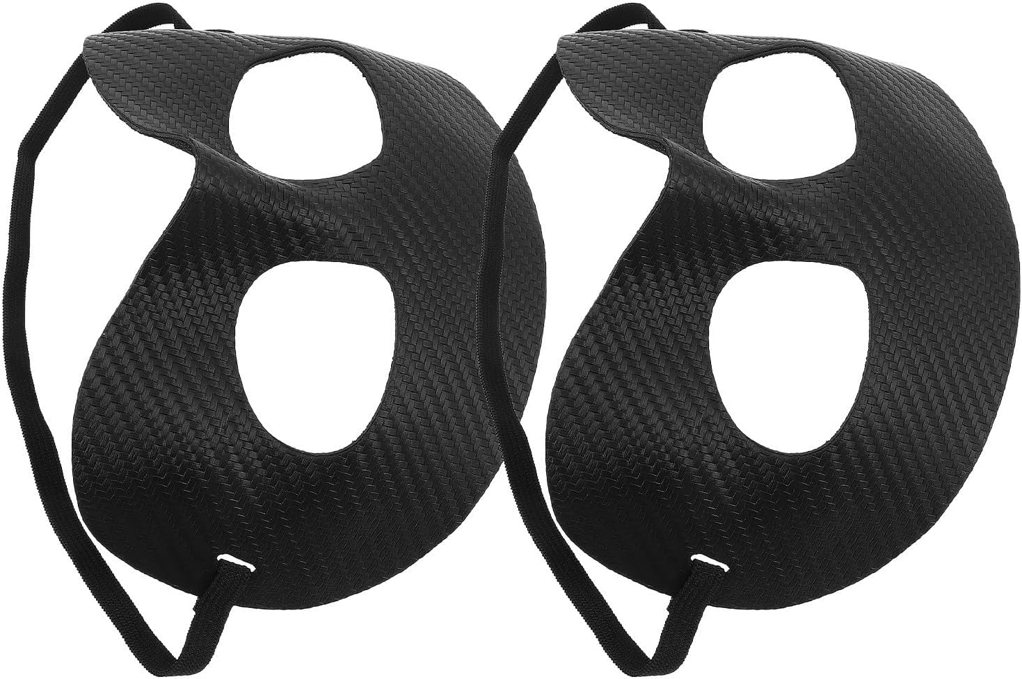 Kichvoe 2pcs Sports Protective Nose Guard Mask for Basketball and Soccer with Breathable Plastic Material and Quick Release System, for Basketball Competition and Soccer Matches