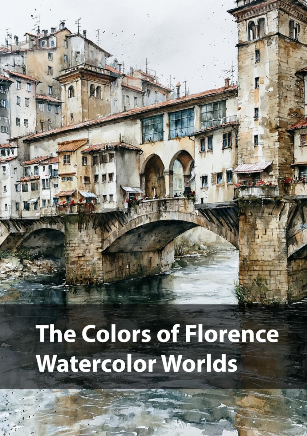 Livre aquarelle Florence et voyage artistique en Italie illustré