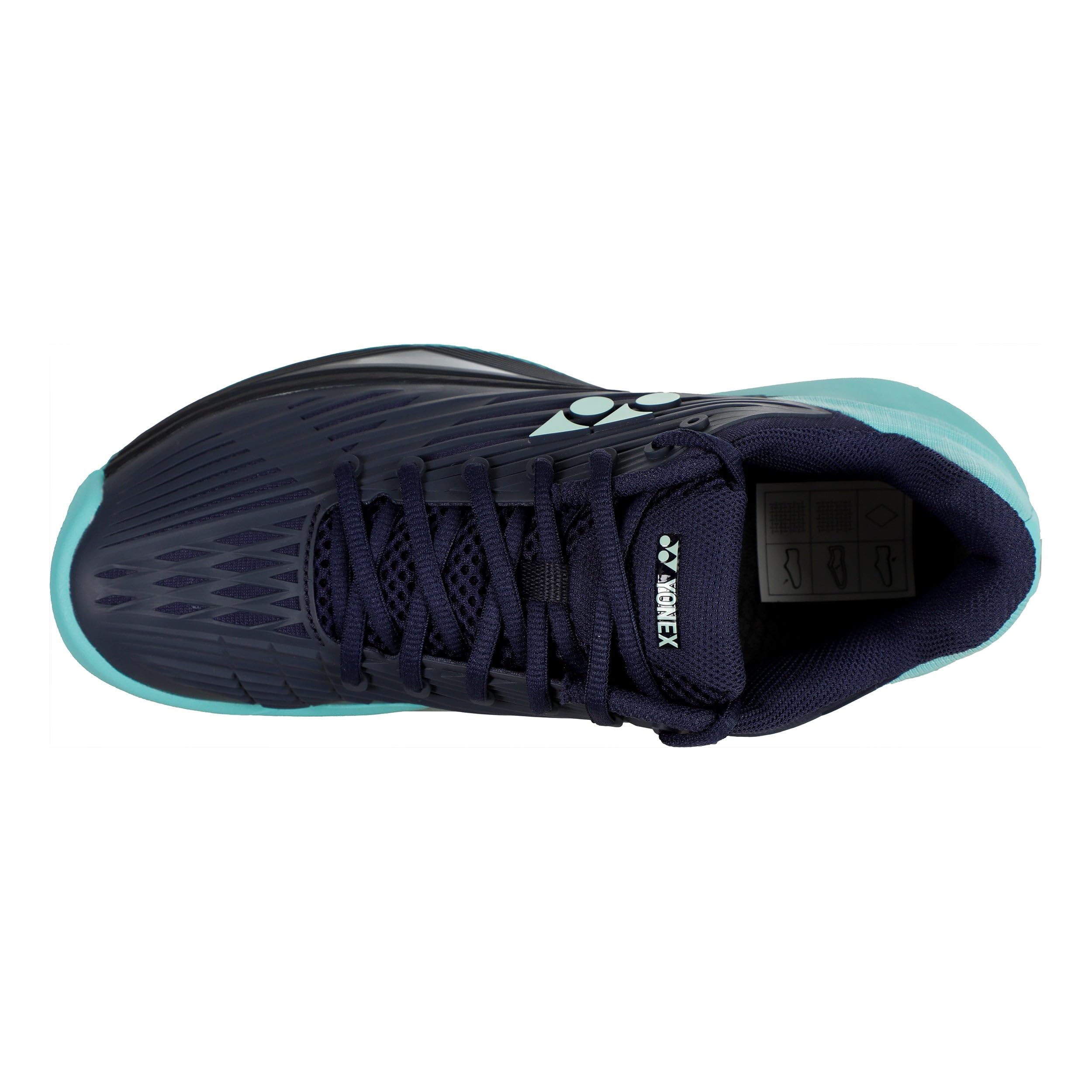 YONEX Donna 5 Eclipsion 5 Cly Scarpe da Tennis Scarpa per Terra Rossa Blu Scuro EU NEU