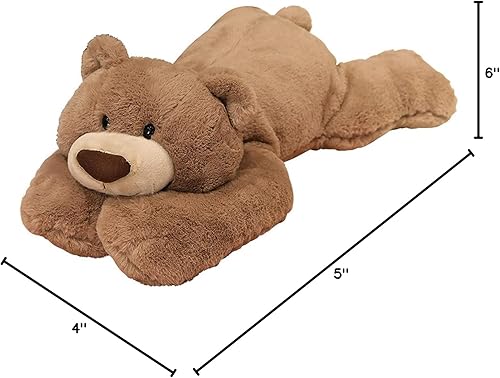 Miniatura 8 de ronivia Animales de Peluche con Peso, 29.5" 6.2 lbs Oso de Peluche con Peso Juguete Lindo Oso Marrón Almohada de Peluche Juguete de Animales de