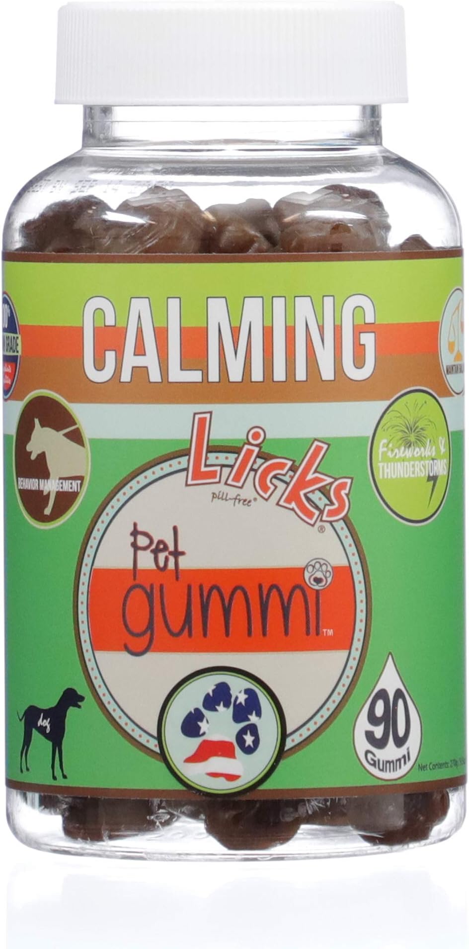 Licks PillFree Dog Calming Gummies Zen Calming Aid