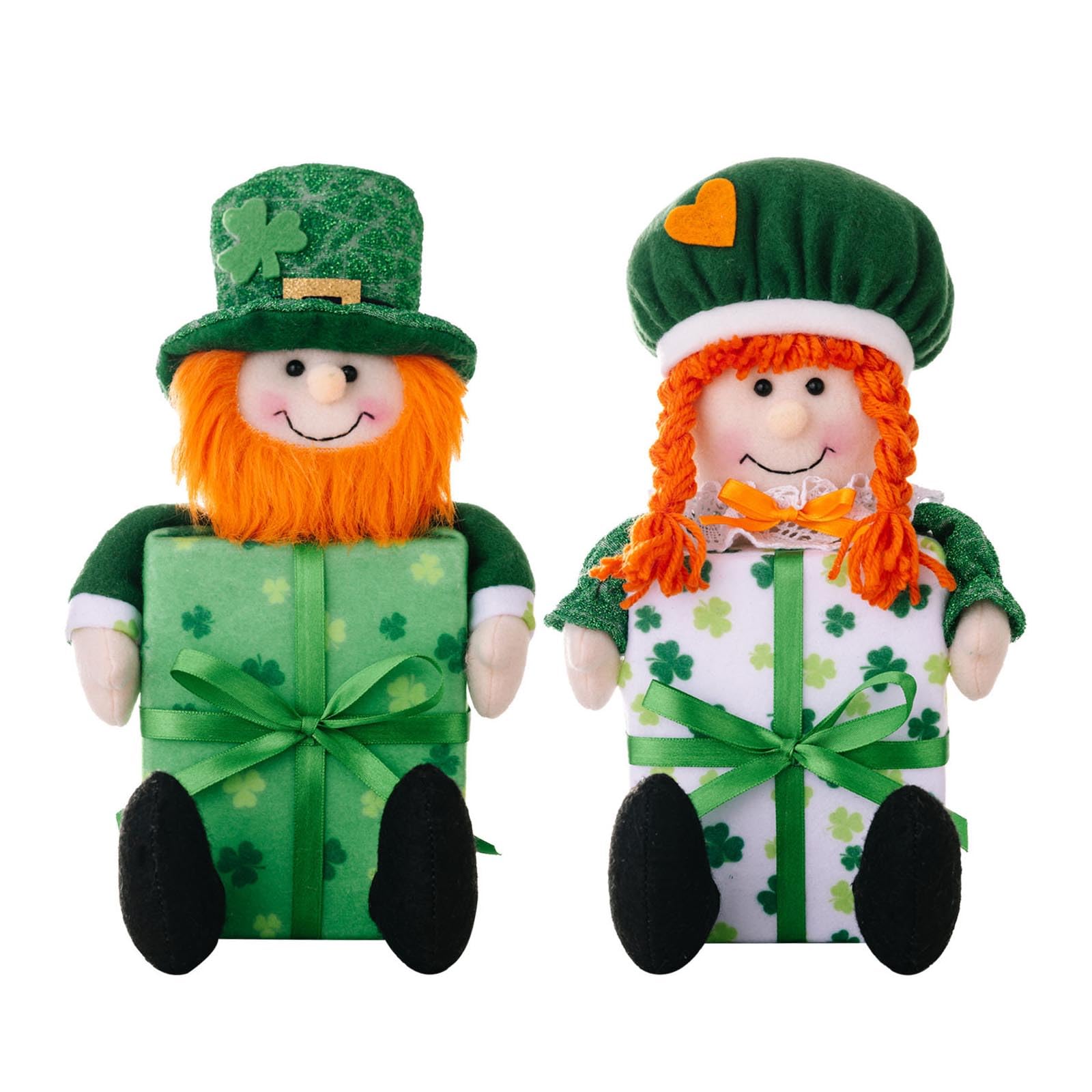 Kalttoy Versatiless Patrick ' s Day Plushie Gnomes Decorations for Offices Home Size Plushie Surprise Gift Statue