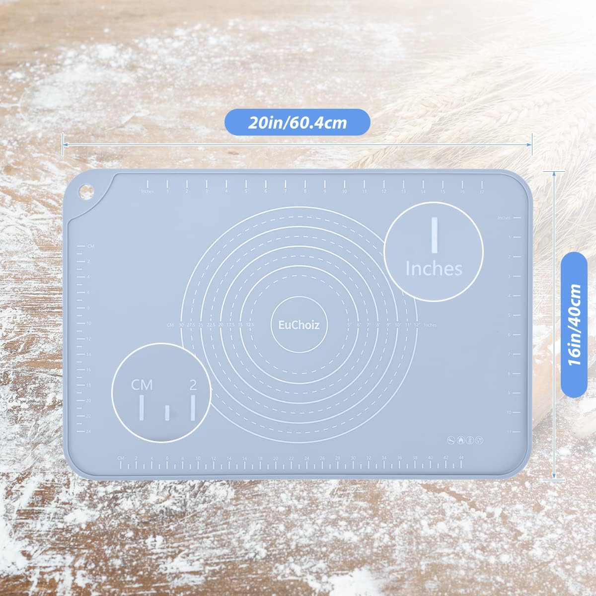 Silicone Baking Mat Roll and Pastry Mat