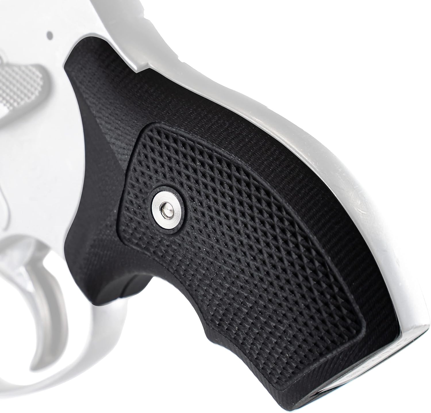VZ Grips Smith & Wesson J-Frame Tactical Diamond Gun Grip, Tactical, Superior Comfort, Superior Control, Made in The USA, 2 Panels