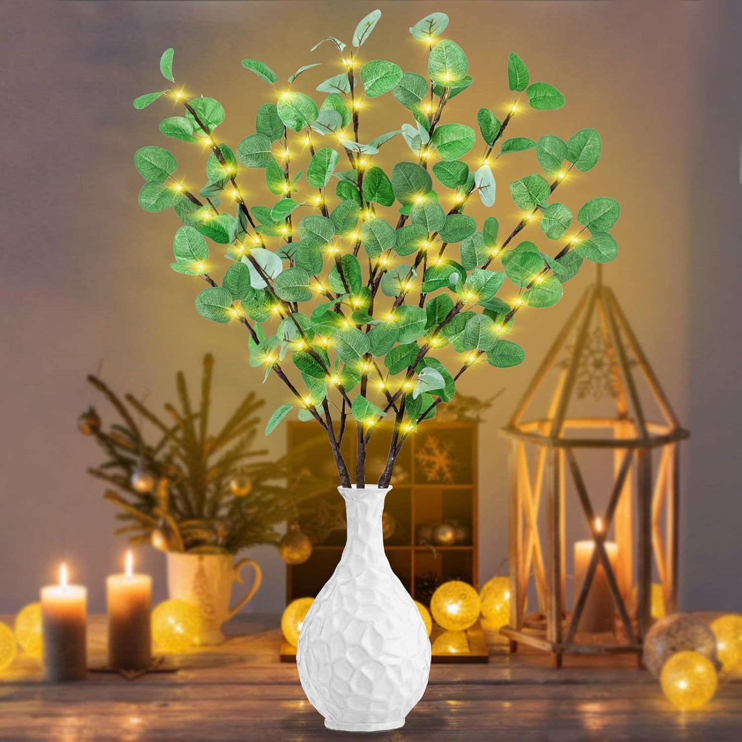LED Branch Light Battery Powered Artificial Lighted Twig Branches With LED Warm - View #8