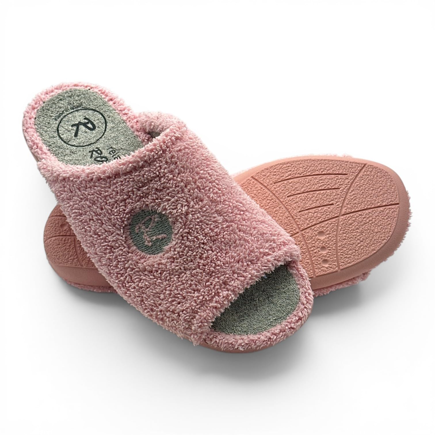 Genérico ZAPATILLAS DE CASA DE VERANO DE RIZO DESTALONADAS, PANTUFLAS HECHAS EN ESPAÑA, SUELA DE GOMA ANTIDESLIZANTE, FRESCAS Y DURADERAS