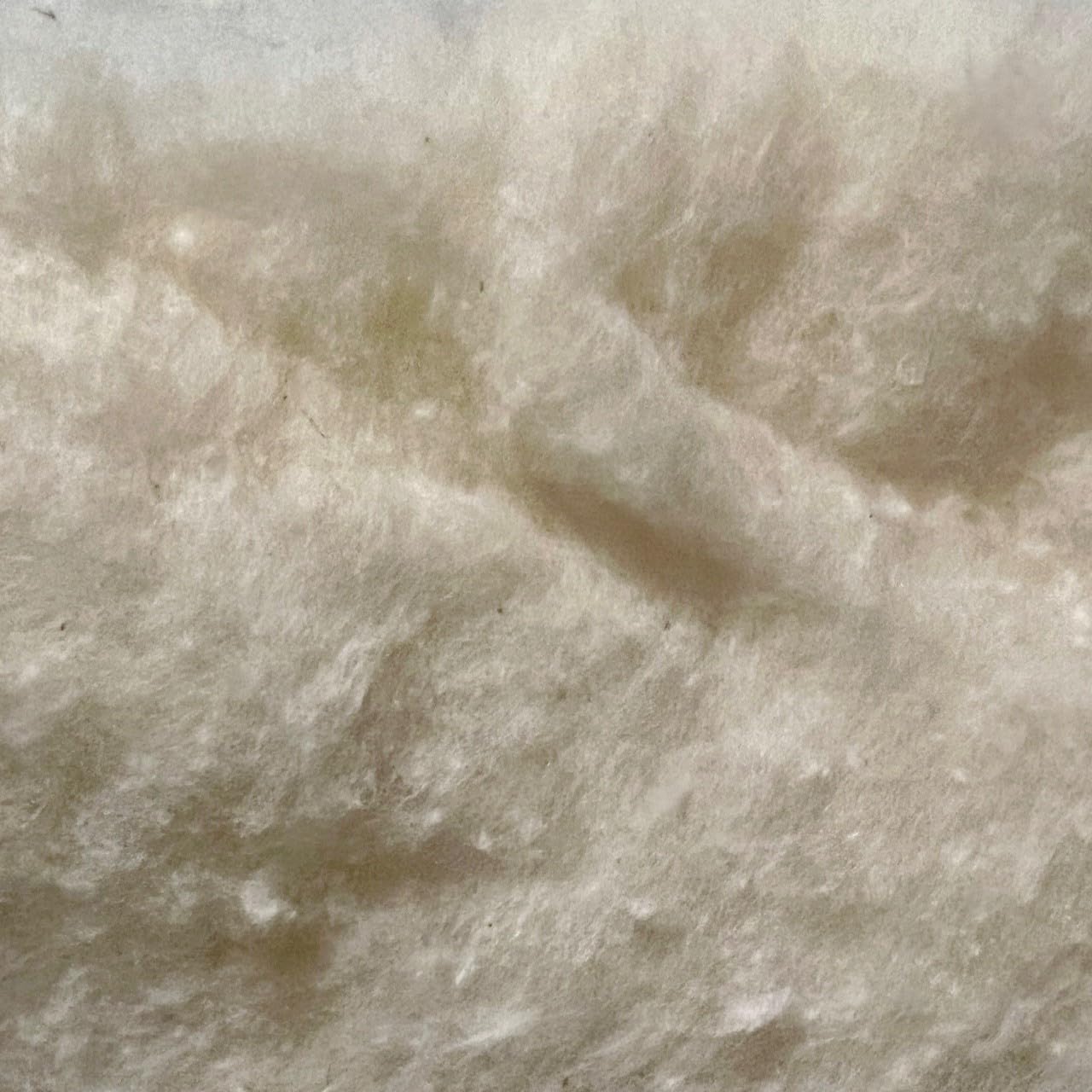 Ouate de bricolage 100 % coton peigné 3 kg fine (EUR 24,50 kg / kg) compostable, lavable, ouate de remplissage, matériau de remplissage 100 % naturel renouvelable pour ours, coussins, etc.