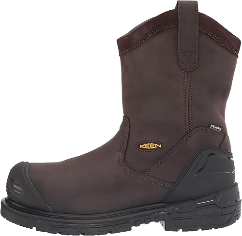 Miniatura 8 de KEEN Utility Botas de trabajo CSA Philadelphia Wellington de 8 pulgadas con punta de acero compuesto impermeable para hombre