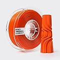 R3D PLA Filament Orange High Speed 1.75mm 1kg, 3D Printer Filament for High Speed Printing 30-600mm/s, Dimensional Accuracy +/- 0.03mm, 1kg Plastic Spool