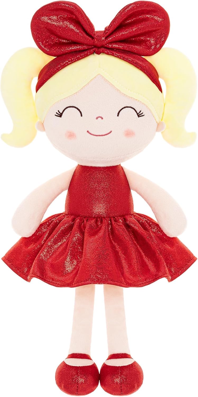 Gloveleya Personalized Baby Dolls Soft Rag Doll Costomized