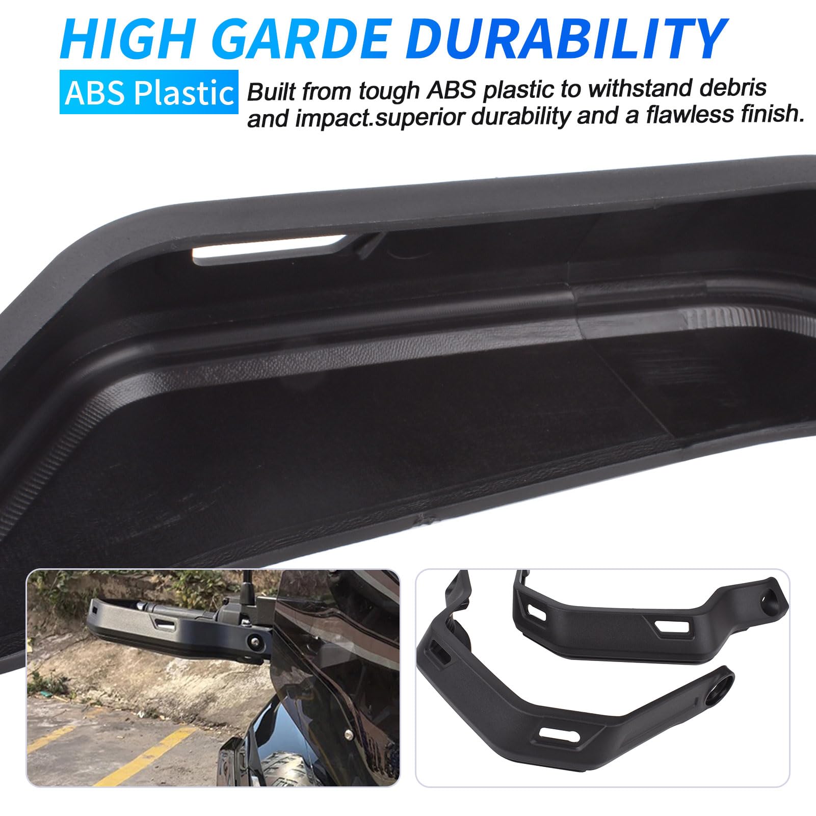 Moto Estensione Paramani Mano scudo Parabrezza Deflettori protezione mano moto per HO&N&DA X-ADV 750 XADV 750 Accessori 2025 2026 (Nero standard)