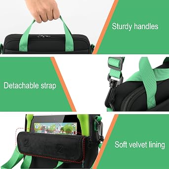 Beautyflier Storage Case for Leapfrog LeapPad Academy Kids Learning Tablet | Portable Storage Bag for LeapPad Ultimate/Epic Academy Edition Learning Tablet
