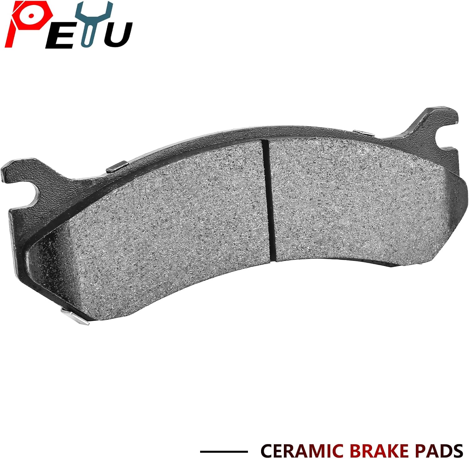 Ceramic Disc Brake Pad for 2001-2005 Chevy Silverado 1500, for 2000-2006 Tahoe/Suburban 1500, for 2002-2006 Avalanche 1500, for CadillacEscalade EXT ESV, for GMC Sierra 1500, for Yukon XL 1500